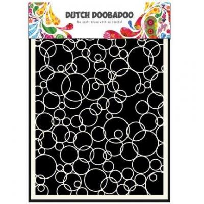 Dutch DooBaDoo Stencil - Bubbles